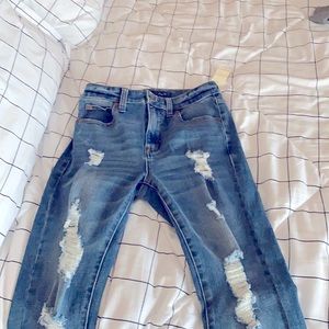 Ripped jeans size 2s
